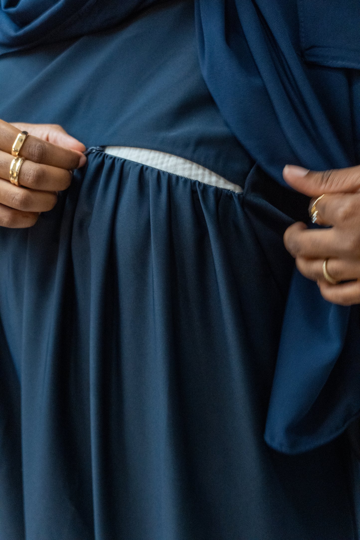 ABAYA MEMINI - BLEU NUIT