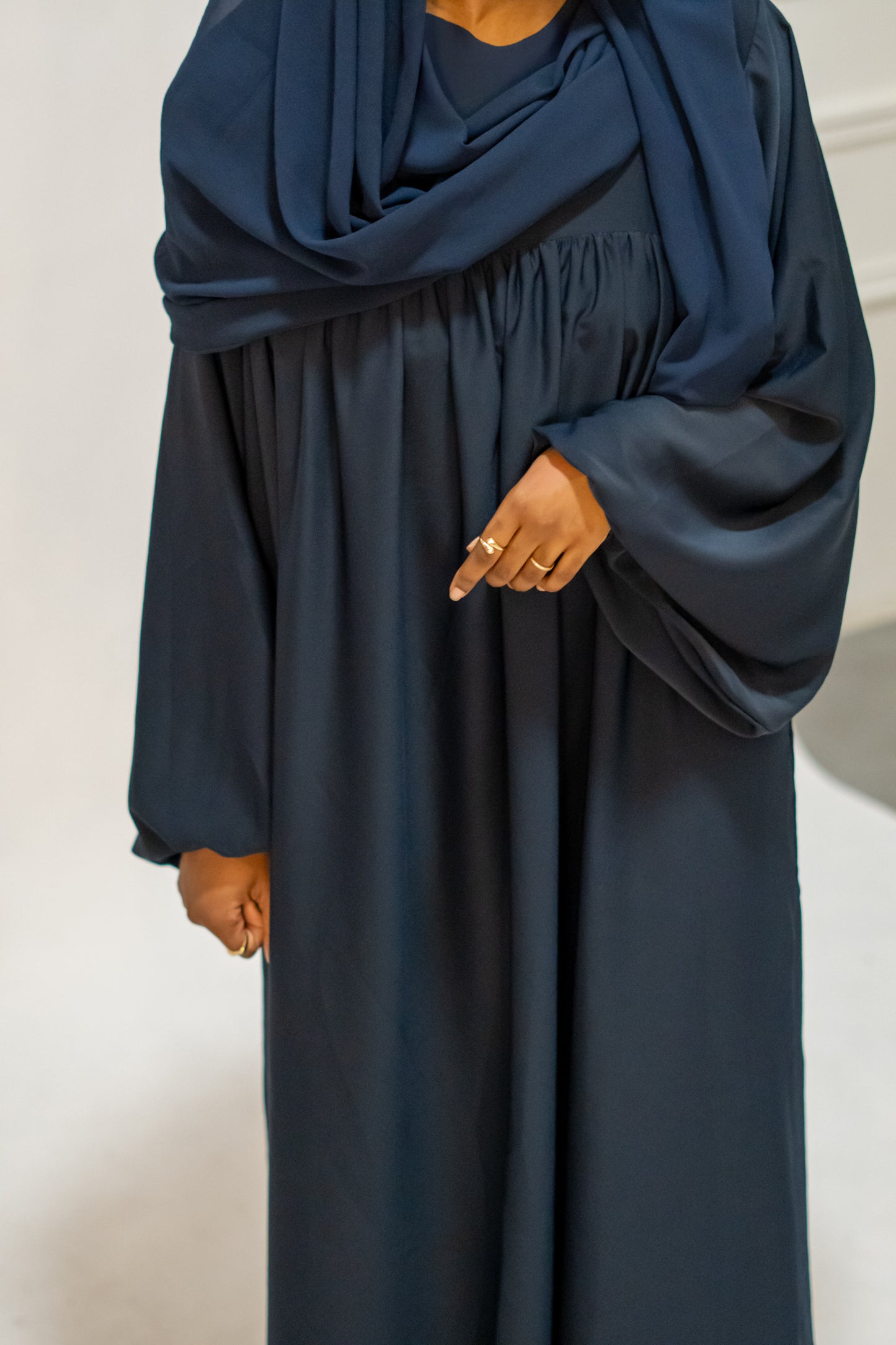 ABAYA MEMINI - BLEU NUIT
