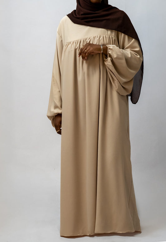 ABAYA MEMINI - BEIGE